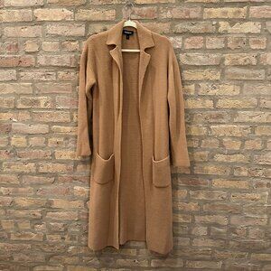 Express Cozy Notch Collar Duster Cardigan